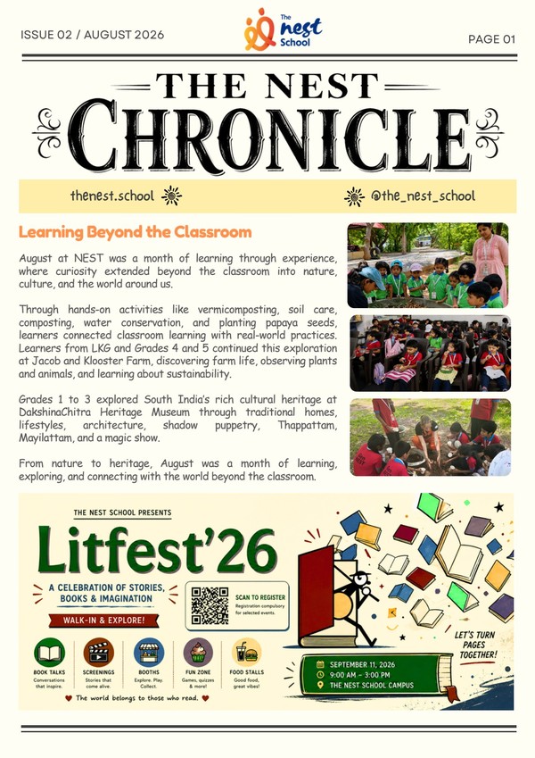 The Nest Chronicle - August 2026