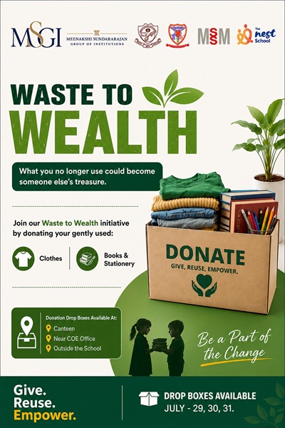 Waste to Wealth Community Drive
